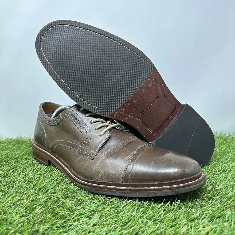 Cole Haan Williams Welt Cap Toe Mens Oxford Shoes broged size 10.5M C21323